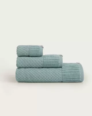 JUEGO TOALLAS JACQUARD DAPHNE